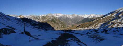 Vista desde el collado de Basibé
